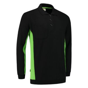 Tricorp Polosweater 302001 - zwart/groen