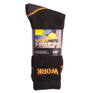 Import Actie Bundelsokken Worker 3-Pack 53303 Per Bundel