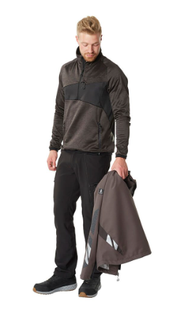 Mascot Fleece trui met korte rits 18003-316