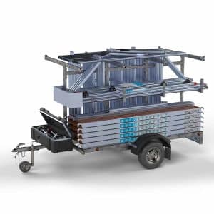 Steigeraanhanger + Rolsteiger enkele voorloopleuning
