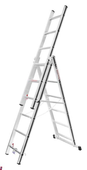Hymer 3-delige ladder 3x6