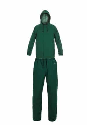 Regenpak groen