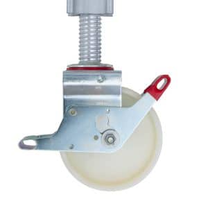 Rolsteigerwiel-nylon-aluminium-spindel