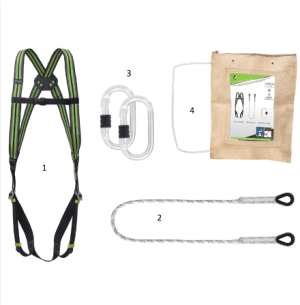 Valbeveiliging set Kratos FA8000100