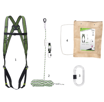 Valbeveiliging set Kratos FA8010400