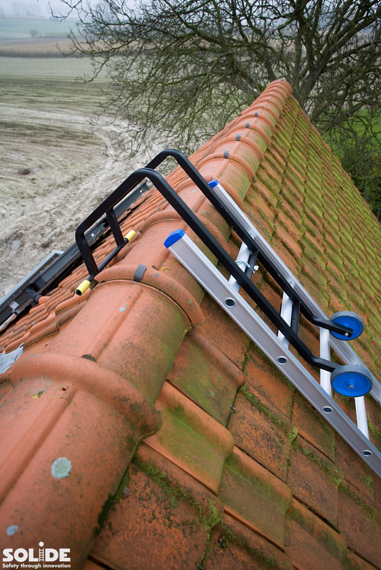 Solide dakladder set 5 meter met nokhaak