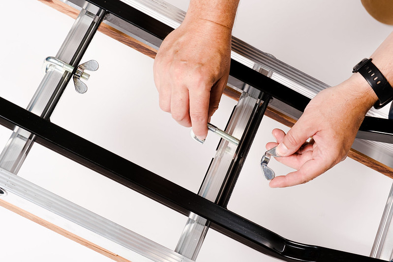 Solide dakladder set 5 meter met nokhaak