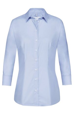GREIFF 6517 Dames blouse blauw 3/4