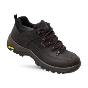 Grisport wandelschoen Brenta Low Donkerbruin 112