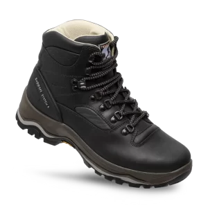 Grisport wandelschoen Tiben Zwart Gevoerd Hoog