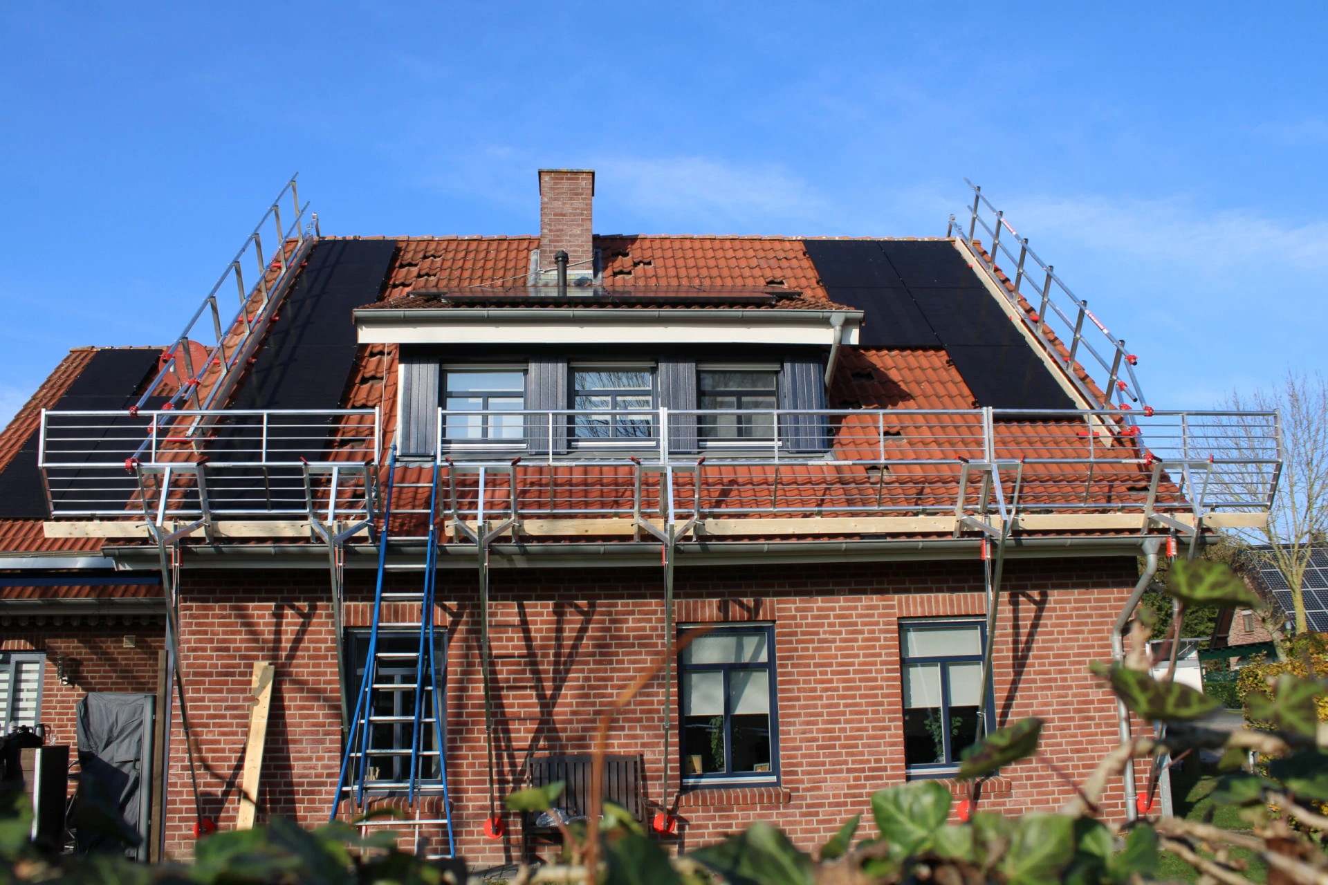 RSS dakrandbeveiliging hellend dak set 3 t/m 30 meter