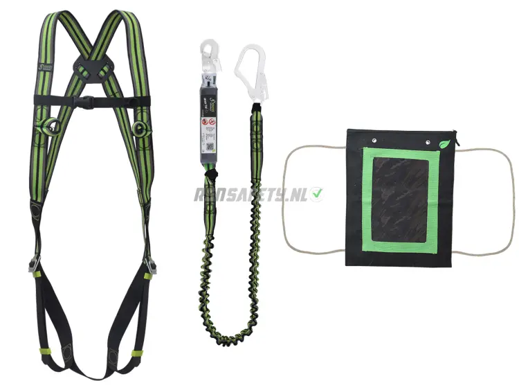 Valbeveiliging set elastisch Hoogwerker basic - Kratos
