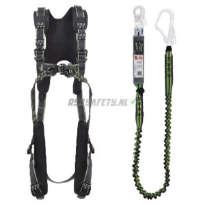 Valbeveiliging set elastisch Hoogwerker luxe - Kratos