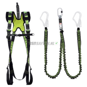 Valbeveiliging set elastisch Steigerbouw pro - Kratos