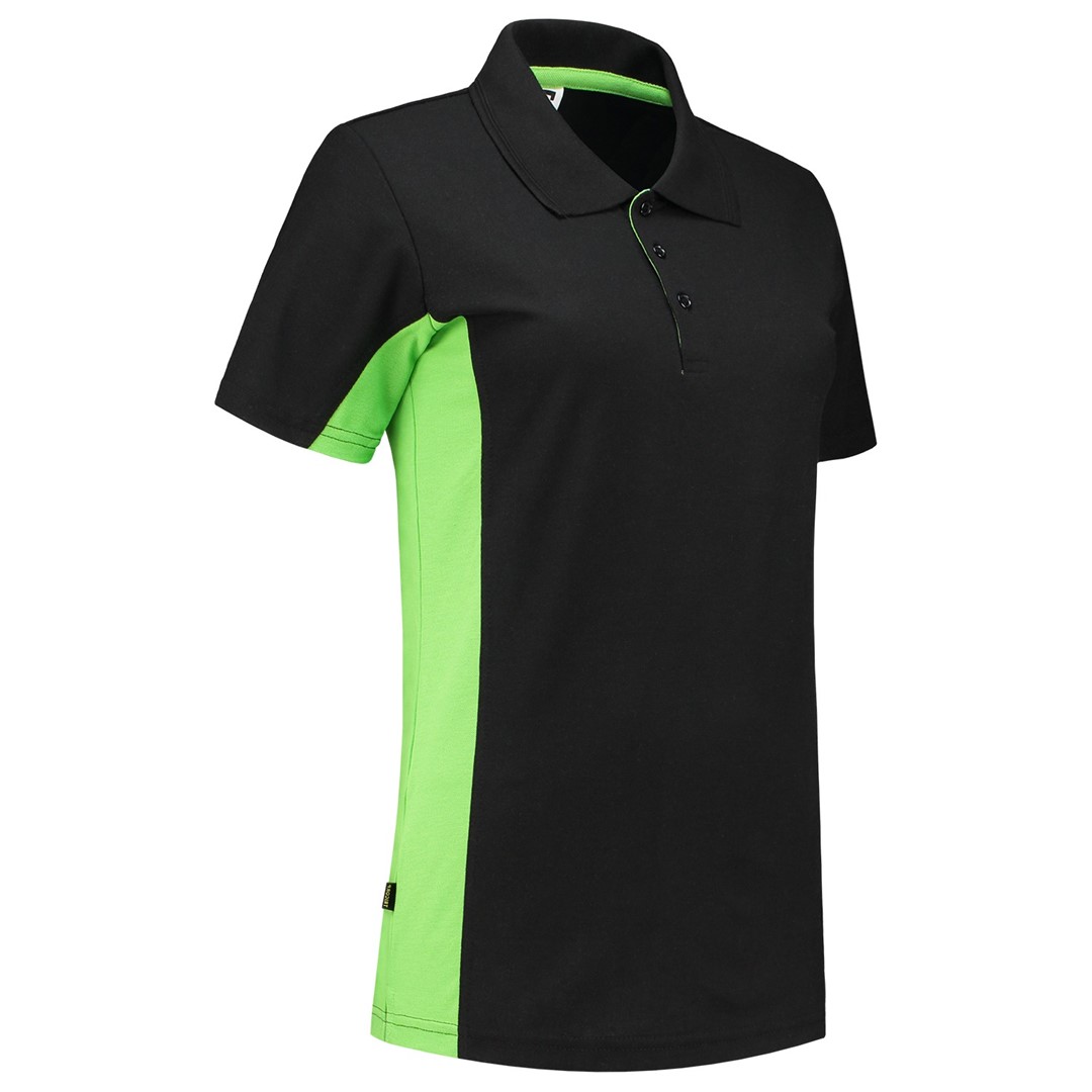 Tricorp Polo 202003 dames - zwart/groen