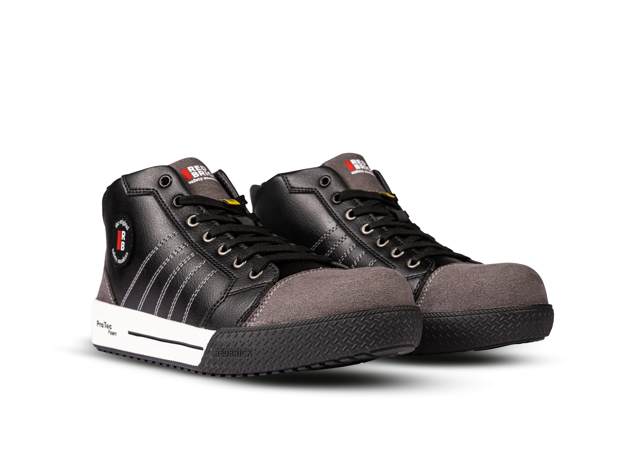 Redbrick Dunk High Sneaker S3S Zwart