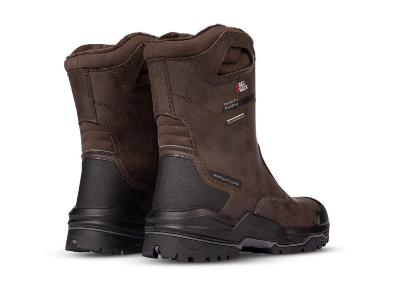 Redbrick gevoerde laars S7S Bruin 32339