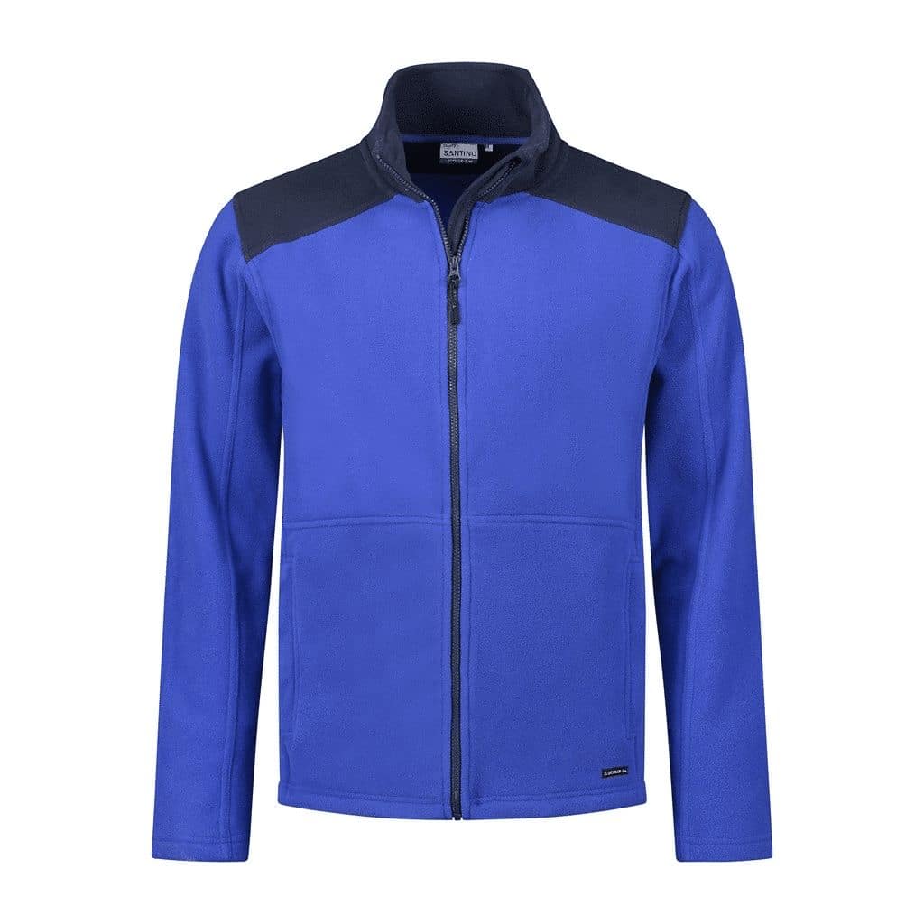 Santino Fleecejas Trento Blauw