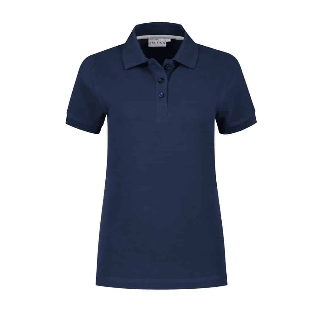Santino Polo Dames – Mojo Werkpolo Vrouwen - Donker Blauw