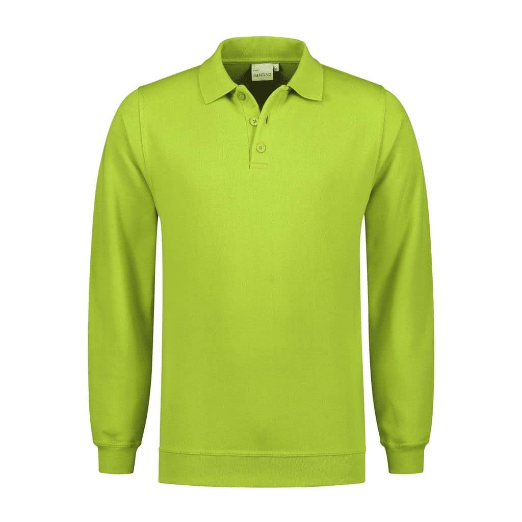 Santino Polosweater Robin - Licht Groen