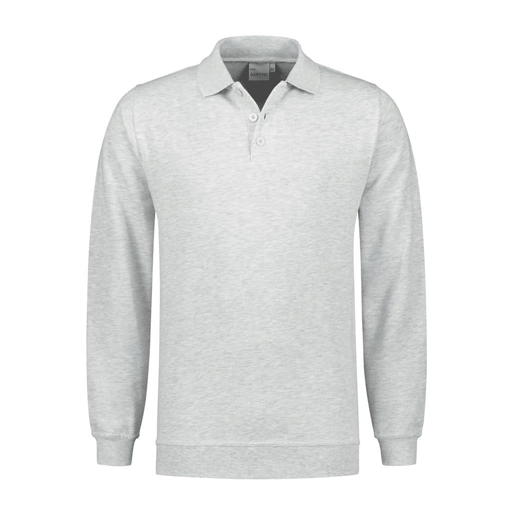 Santino Polosweater Robin - licht Grijs