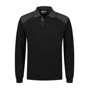 Santino Polosweater Tesla Zwart