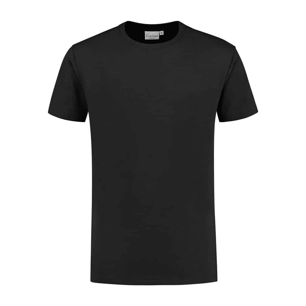 Santino T-Shirt Lebec - Zwart