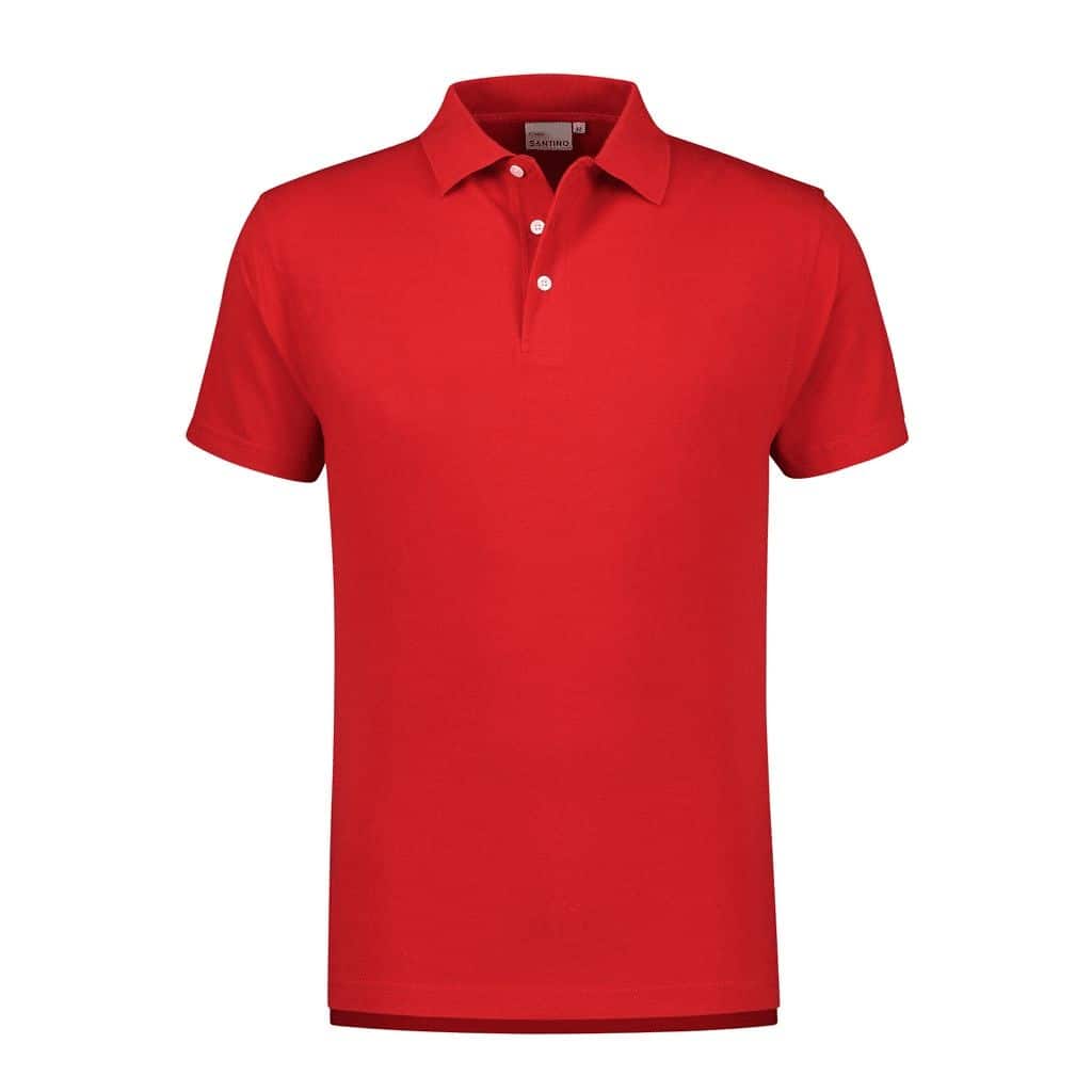 Santino poloshirt Ricardo - Rood