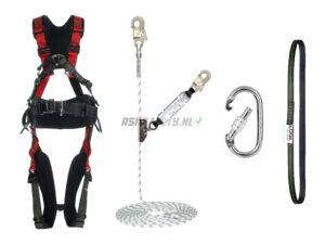Valbeveiliging set schuine daken pro - Edge
