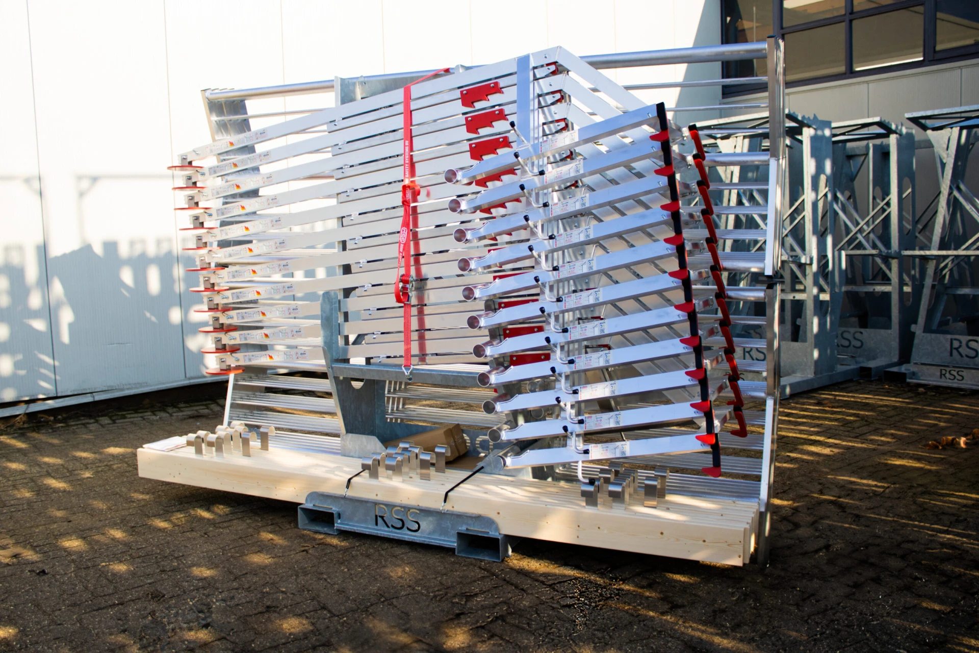 RSS dakrandbeveiliging hellend dak set 3 t/m 30 meter
