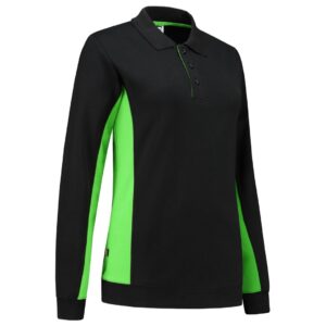 Tricorp Polosweater 302002 dames - zwart/groen
