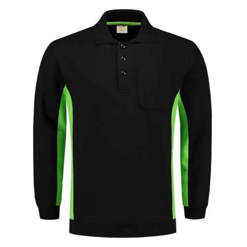 Tricorp Polosweater 302002 dames - zwart/groen