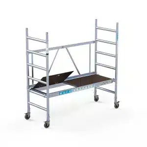 Euroscaffold Kamersteiger compleet 75x190 3m werkhoogte carbon platform met luik