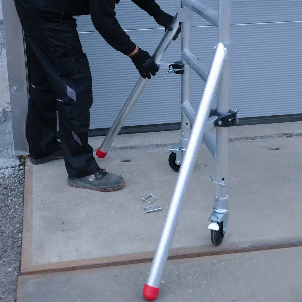 Euroscaffold kamersteiger ministabilisator conform wetgeving