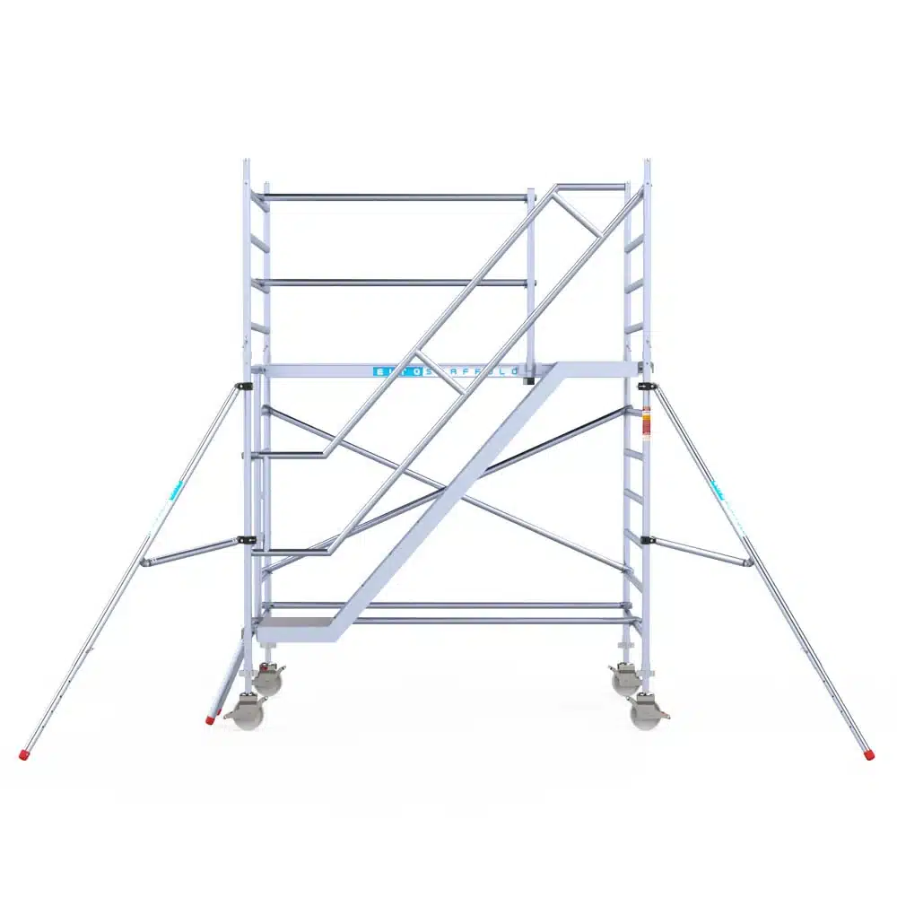 Euroscaffold Trappentoren 135x250x4,2m werkhoogte