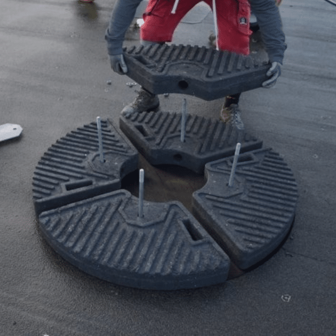 Tijdelijk ankerpunt / Weight Angel RSN Safety